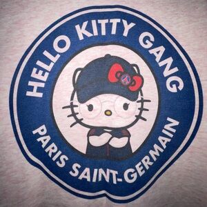 Women’s PSG hello kitty gang sweatshirt, size M